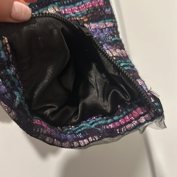 Milly crop jacket/blazer sz 6 multi-colored shimmer - Picture 11 of 17